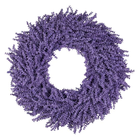 Purple Lavender Artificial Floral Spring Wreath By Northlight | 28" | Michaels®